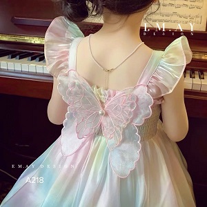 Váy bé gái cánh bướm thiên thần